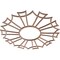 Ekena Millwork Augustus Wood Fretwork Pierced Ceiling Medallion, Wood (Paint Grade), 18"OD x 6 3/8"ID x 3/8"T CMWP18X18X0375AUMF - alternate 2